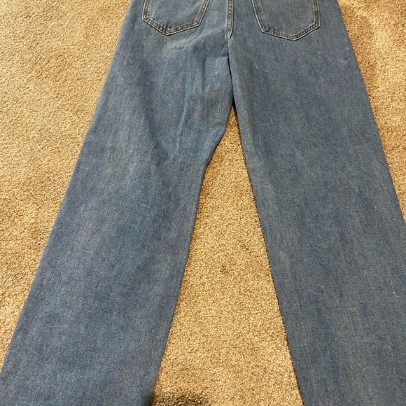 SHEIN size small, wide leg denim. Medium wash. - Picture 3 of 7